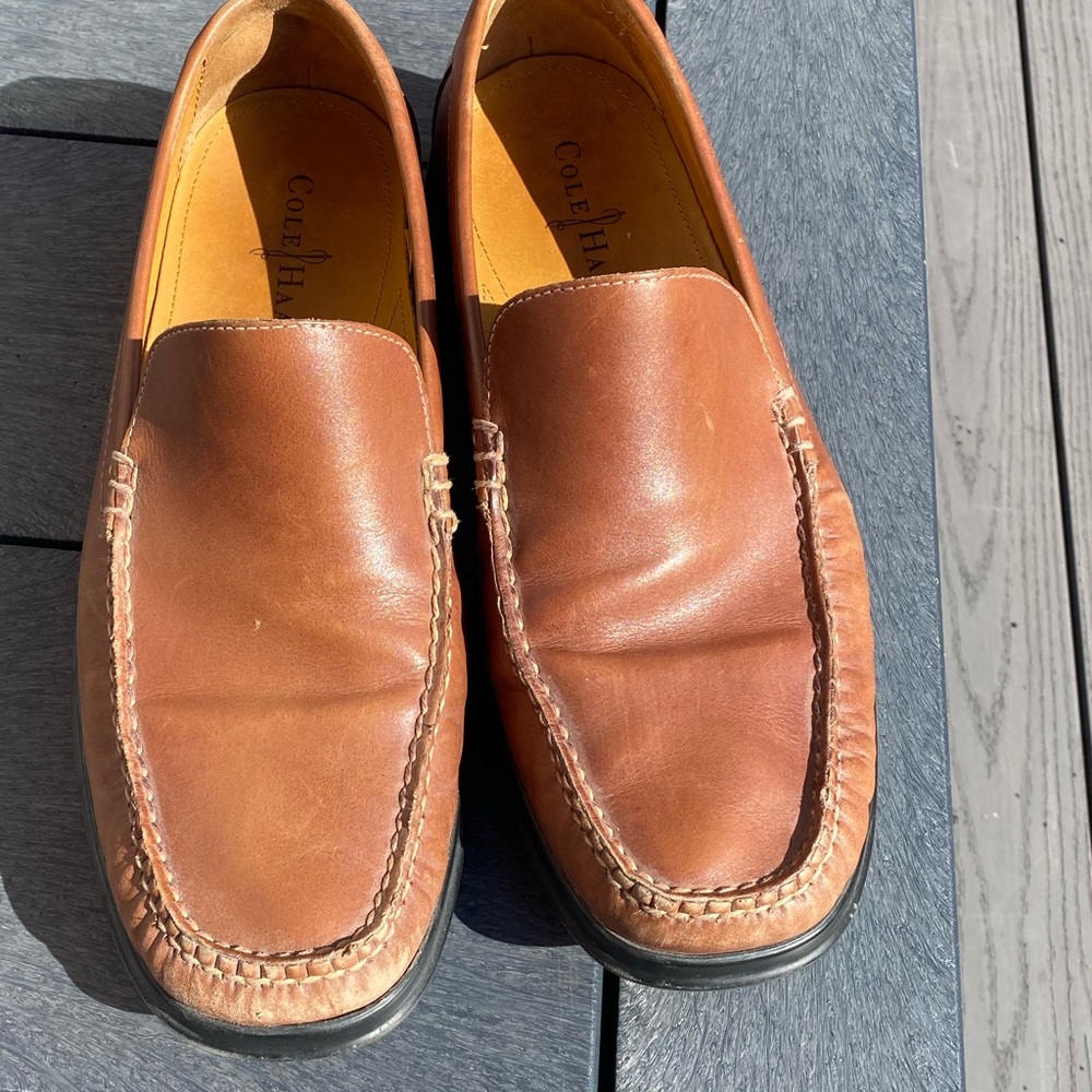 Cole Haan Nike Air Brown Loafers
